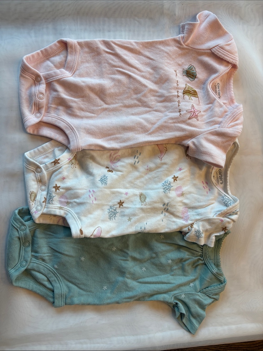Carter's Ocean Bodysuit Set
